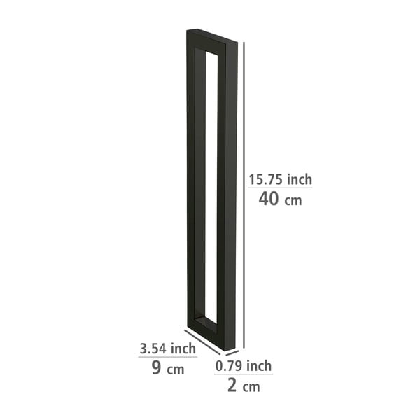 Sieninis plieninis rankšluosčių laikiklis Reitani - Wenko-image-2