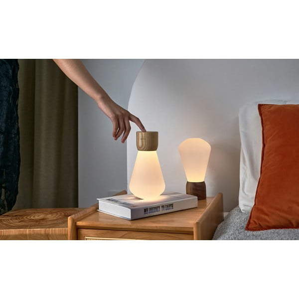 Natūralios spalvos pritemdomas stalinis šviestuvas (aukštis 19 cm) Pentagon - Gingko-image-2