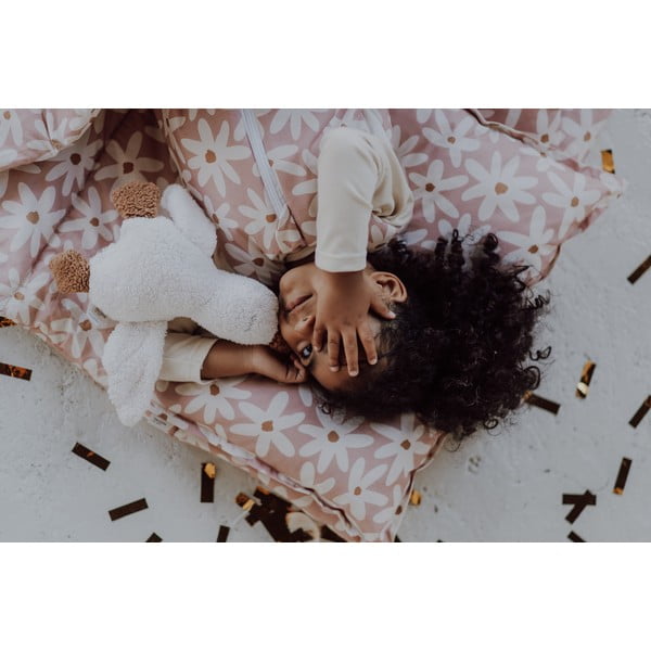 Vaikiškos lovelės rinkinys rožinės spalvos Blush Daisies – Malomi Kids-image-3