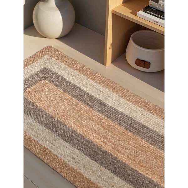 Apverčiamas/rankų darbo iš džiuto kilimas 80x200 cm Juno – Hanse Home-image-3