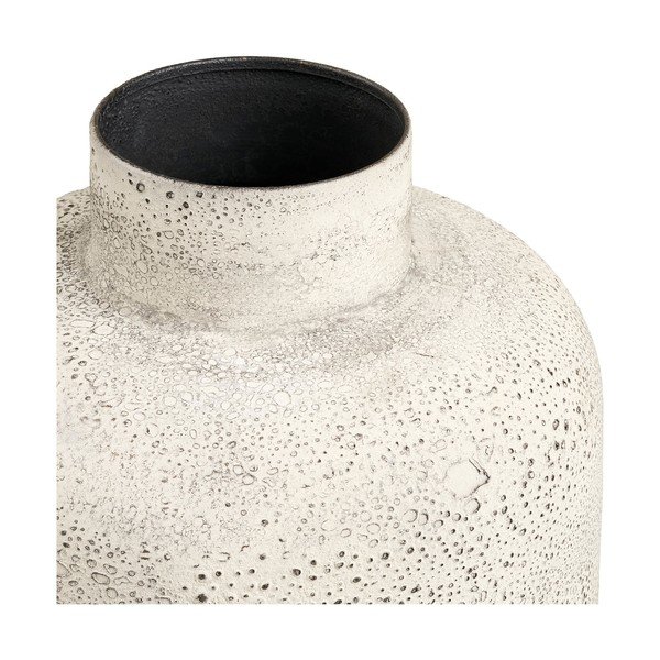 Kreminės spalvos iš metalo aukšta vaza (aukštis 78,5 cm) Hou – House Nordic-image-2