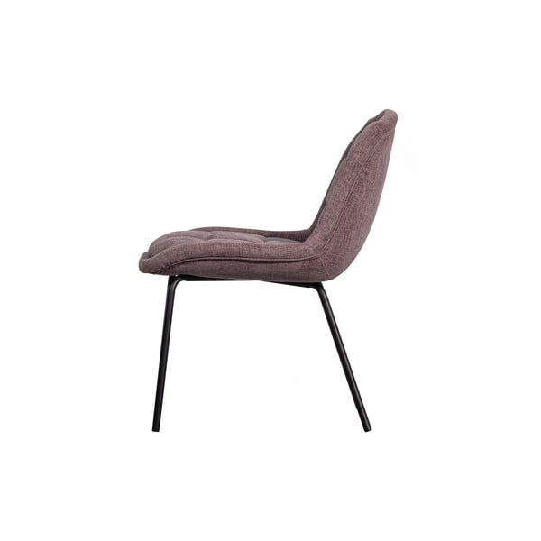 Valgomojo kėdės iš aksomo levandų spalvos 2 vnt. Crate – BePureHome-image-2