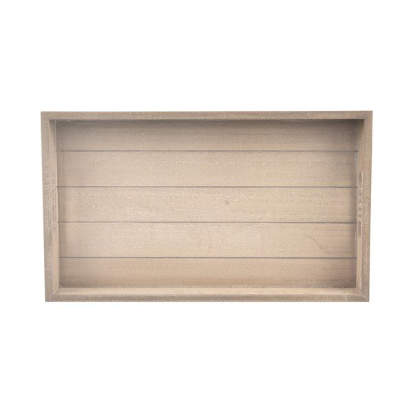 Rudas serviravimo padėklas iš presuotos medienos Orion, 34 x 20 cm-image-1