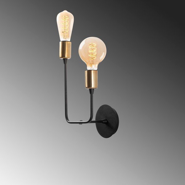 Sieninė lempa juodos spalvos Dolma – Opviq lights-image-4
