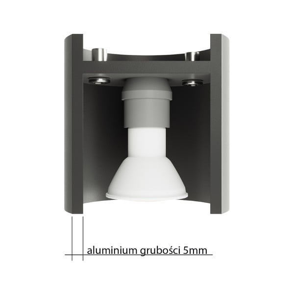 Lubinis šviestuvas baltos spalvos su metaliniu gaubtu Vulco – Sollux-image-3