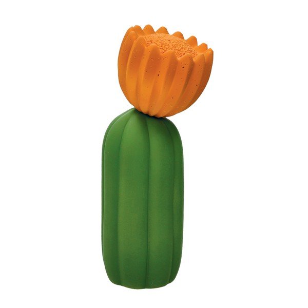 Žalios spalvos šviečianti dekoracija su kištuku ø 10 cm Cactus – Brandani