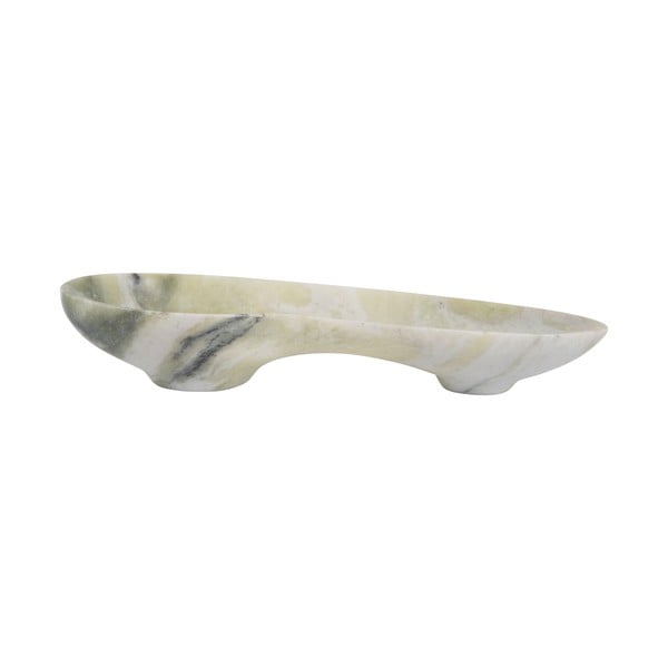 Iš marmuro dekoratyvinis dubuo 13x37 cm Organic – PT LIVING
