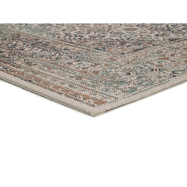 Smėlio ir žalios spalvos lauko kilimas Universal Lucca, 77 x 150 cm-image-2