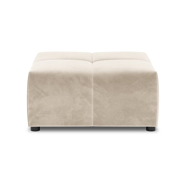 Smėlio spalvos aksominės sofos modulis Rome Velvet - Cosmopolitan Design-image-2