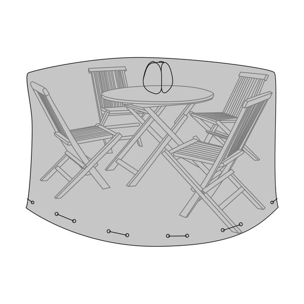 Apsauginė sodo stalo danga ø 185 cm – House Nordic-image-1