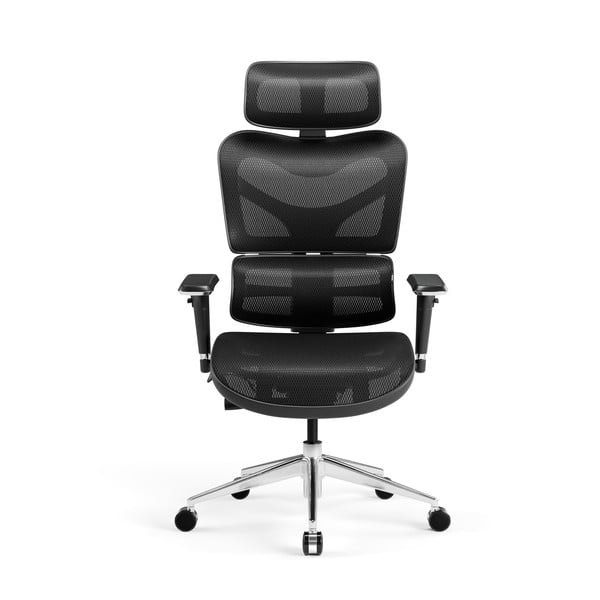 Biuro kėdė juodos spalvos V-Commander – Diablo Chairs-image-2