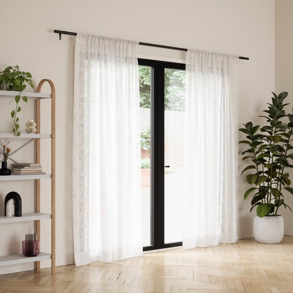 Plieninis ištraukiamas užuolaidos strypas 81 - 325 cm Zen - Umbra-image-4