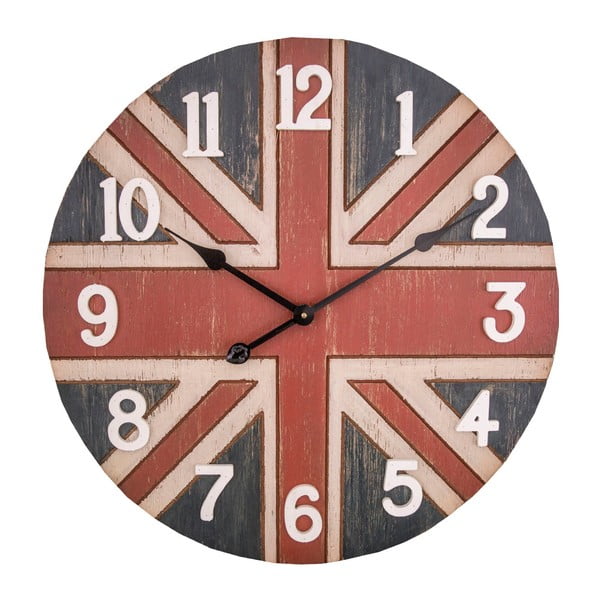 Sieninis laikrodis "Antic Line British", ⌀ 60 cm