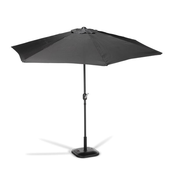 Juodas skėtis be pagrindo Bonami Essentials Sun, ø 300 cm