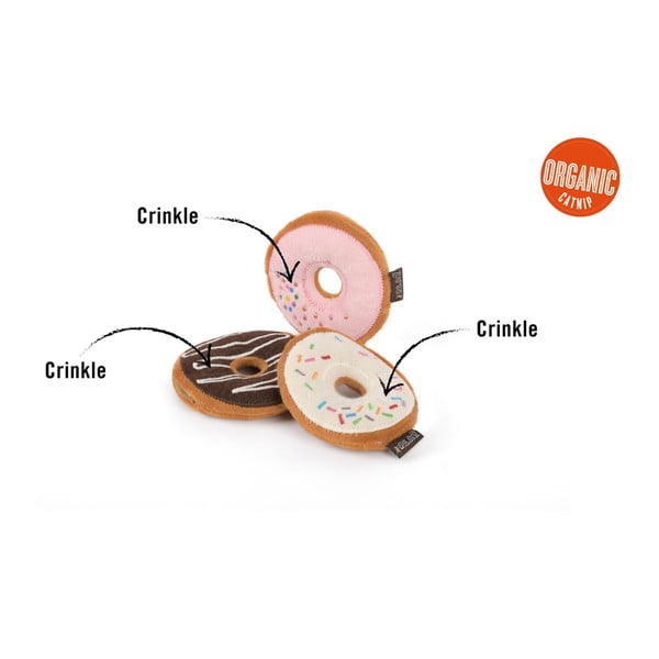 3 žaislų katėms rinkinys Donuts - P.L.A.Y.-image-4