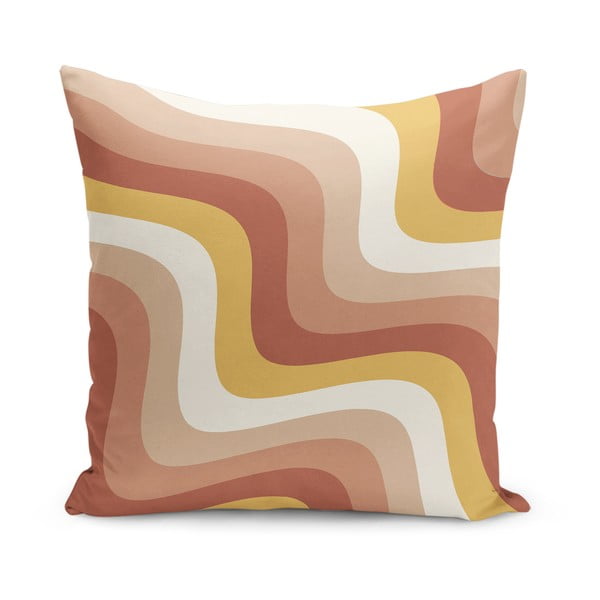 Dekoratyvinis pagalvės užvalkalas 43x43 cm Creamy Strawberry Swirl – Mila Home