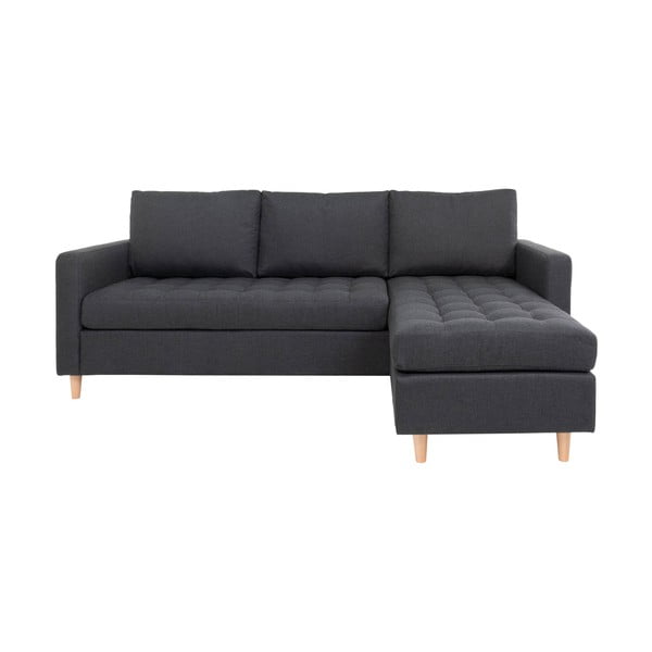 Tamsiai pilka modulinė kampinė sofa House Nordic Firenze-image-1