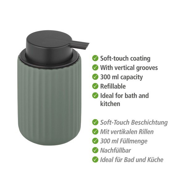 Žalias keramikinis muilo dozatorius Wenko Belluno-image-3