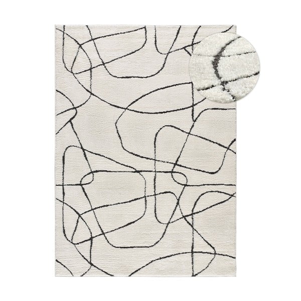 Kilimas kreminės spalvos 120x170 cm Blanche – Universal