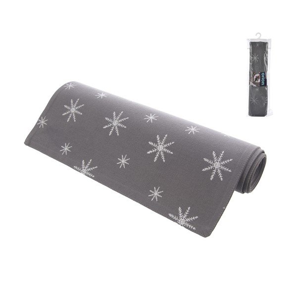 Iš medvilnės stalo takelis su Kalėdų motyvu 32x130 cm – Orion-image-4