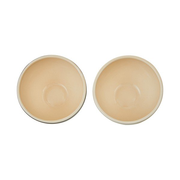 Maži dubenys kreminės spalvos/auksinės spalvos iš akmens masės 2 vnt. 180 ml London – Premier Housewares-image-2