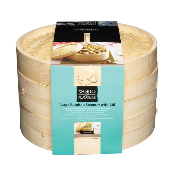 Iš bambuko krepšys garintuvui Oriental – Kitchen Craft-image-1