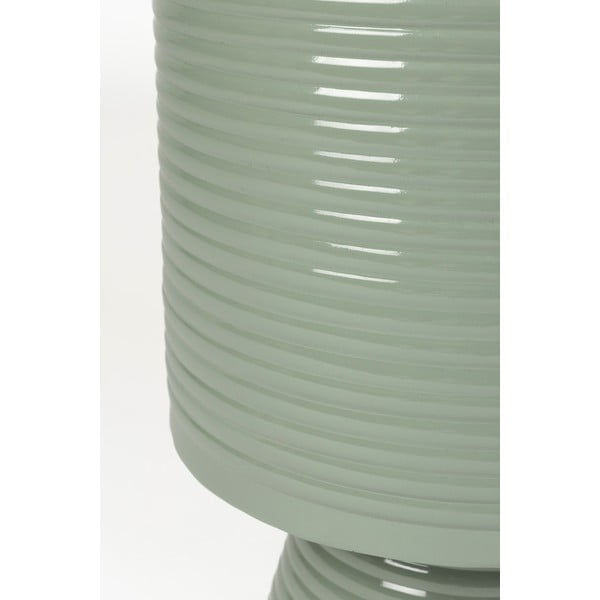 Iš metalo apvalios formos šoninis stalas ø 35 cm Sven – White Label-image-3