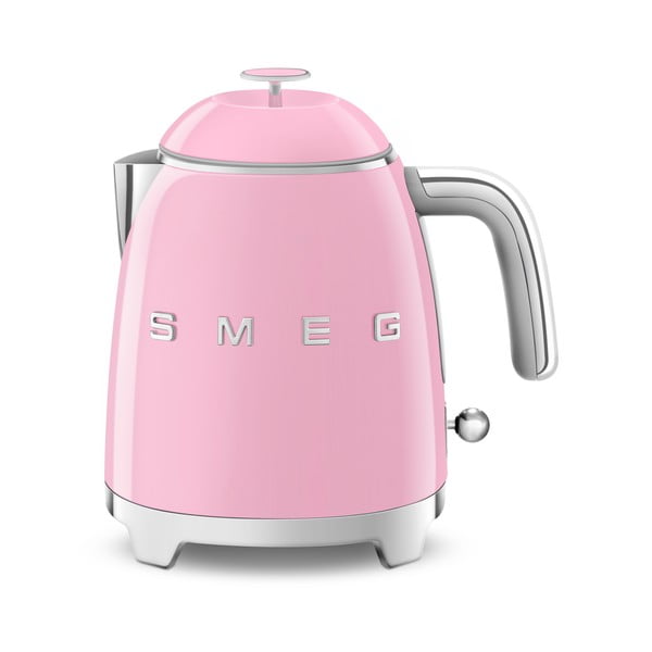 Virdulys iš nerūdijančio plieno rožinės spalvos 800 ml Retro Style – SMEG