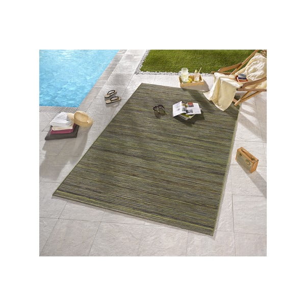 Kilimas, tinkamas naudoti lauke Lotus 160x230 cm, žalias-image-3
