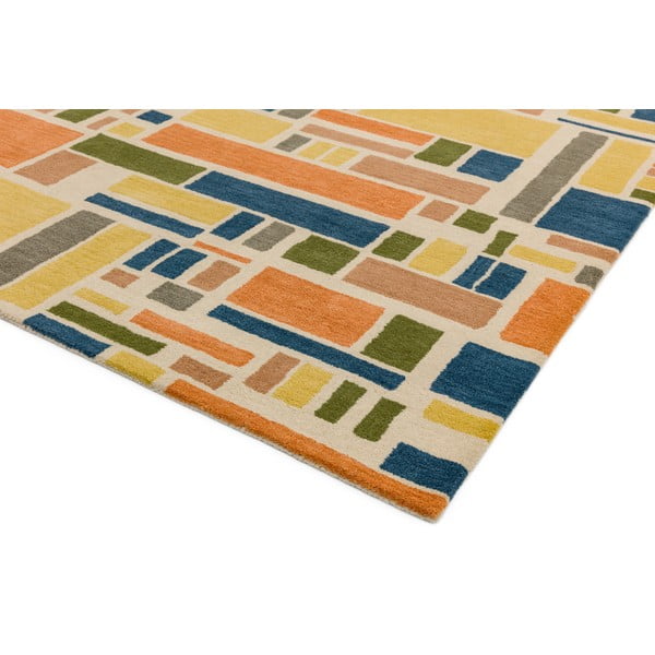 Kilimas Azijos kilimai Blocks Multi, 200 x 290 cm-image-3