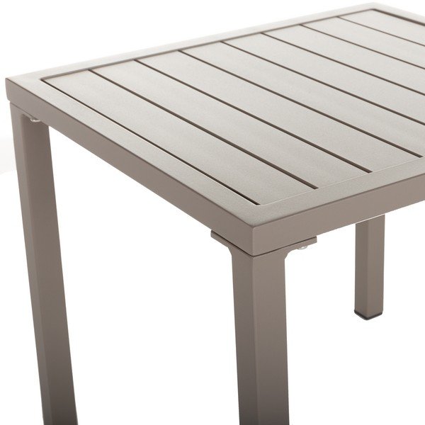 Iš aliuminio sodo šoninis staliukas 45x50 cm Baja – LDK Garden-image-1