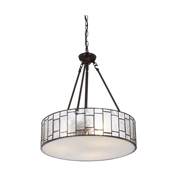 Iš metalo kabantis šviestuvas ø 46 cm su stiklo gaubtu Waldorf – Premier Housewares-image-3