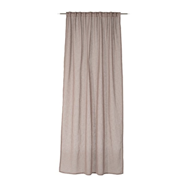Rudos spalvos užuolaida 140x260 cm – Ixia