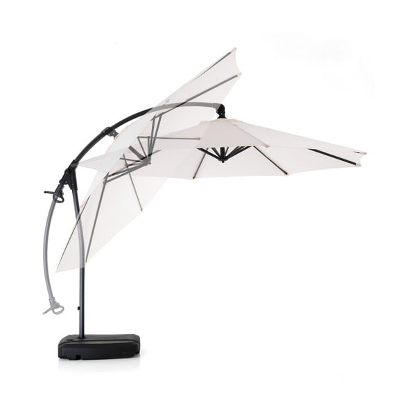 Skėtis nuo saulės baltos spalvos ø 300 cm Sirolo – Tomasucci-image-4