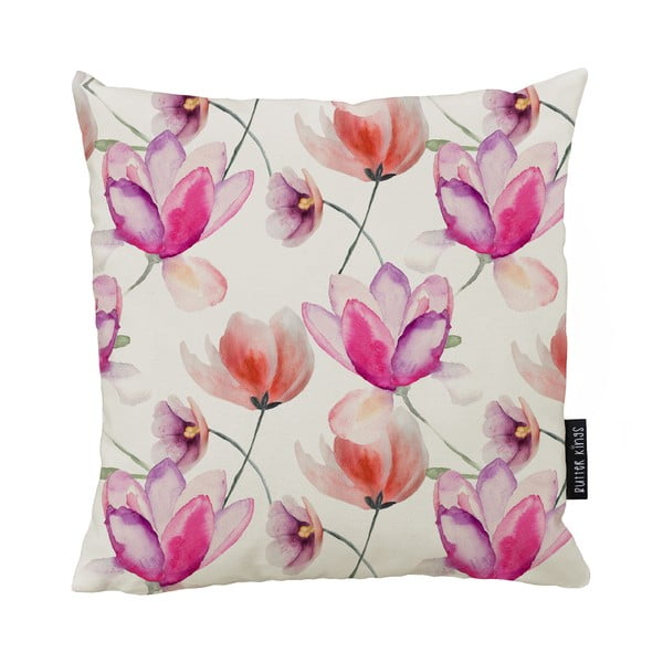Dekoratyvinė pagalvėlė 45x45 cm Pink Tulips – Butter Kings