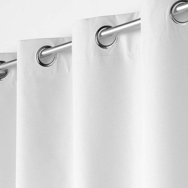 Iš mikropluošto visiškai užtemdo užuolaida šviesiai pilkos spalvos 140x260 cm Obscure – douceur d'intérieur-image-1