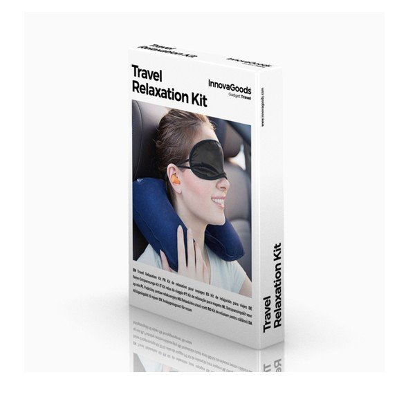 Mėlynas poilsio kelioninis rinkinys InnovaGoods-image-2