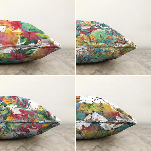 Dekoratyviniai pagalvių užvalkalai 4 vnt. 55x55 cm Rachel – Mila Home-image-1