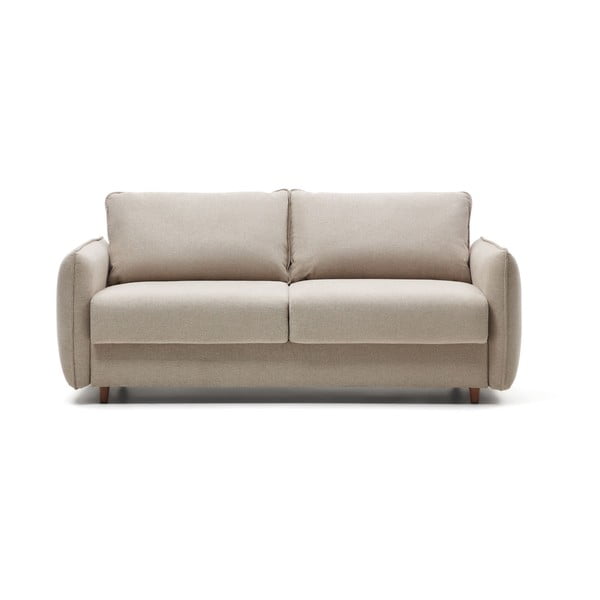 Sulankstoma sofa smėlio spalvos 185 cm Carlota – Kave Home