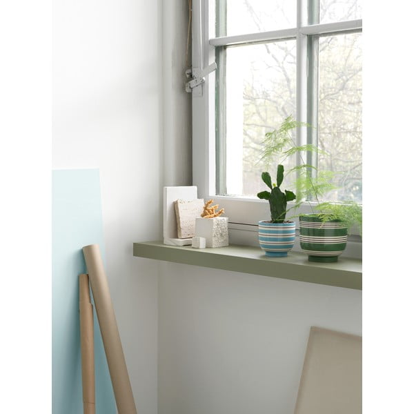 Mėlynos ir baltos spalvos keraminis vazonas Kähler Design, ø 12 cm-image-3