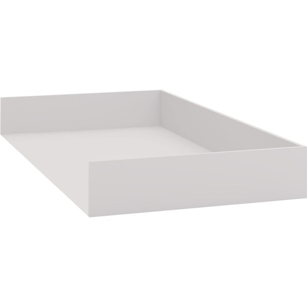 Baltas papildomas stalčius po viengulė lova "Vox Evolve