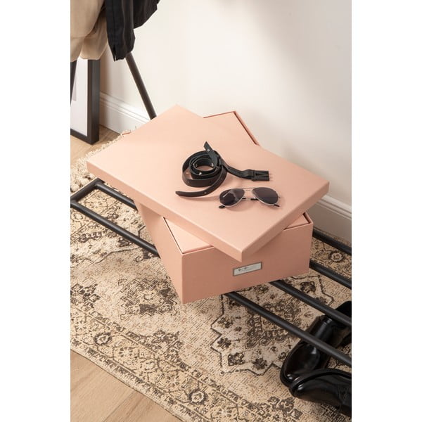 Daiktadėžė iš kartono su dangčiu 3 vnt. Inge – Bigso Box of Sweden-image-1