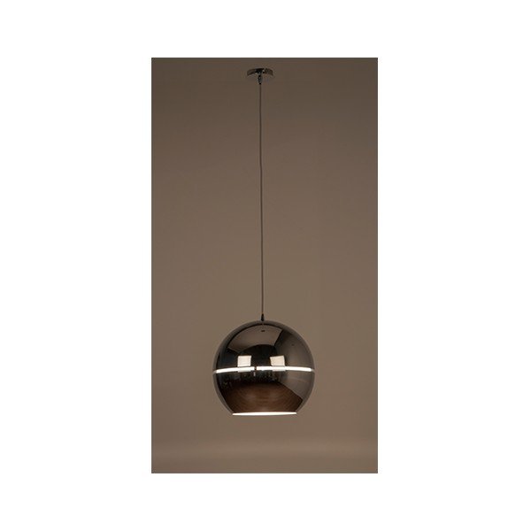 Sidabro spalvos pakabinamas šviestuvas Zuiver Retro, Ø 40 cm-image-2