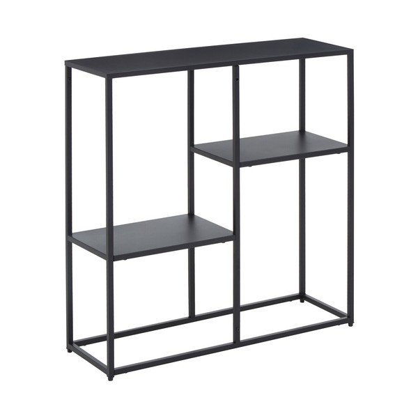 Juodos spalvos iš plieno pastatoma lentyna 80x81x26 cm Acero – Premier Housewares