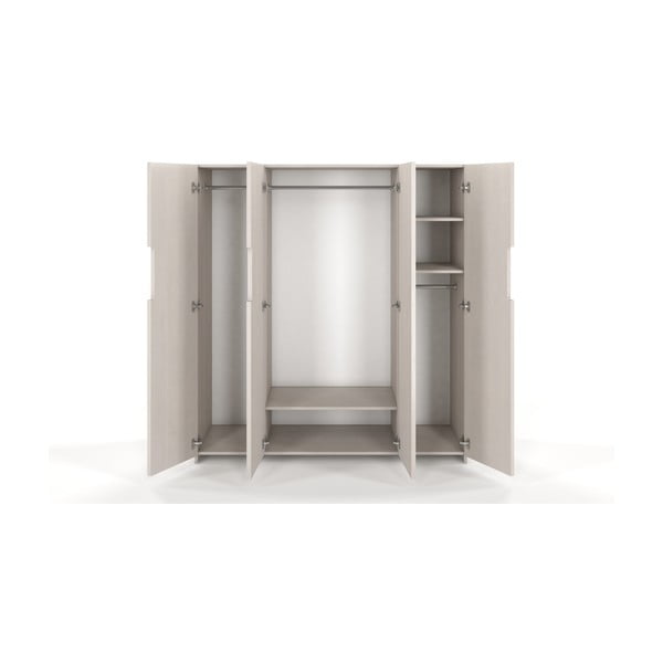 Baltos pušies spinta Skandica Bergman, 170 x 180 cm-image-1