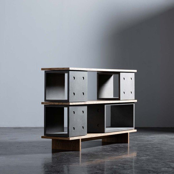 Betoninė komoda Lyon Béton Dice, 155 x 98 cm-image-1