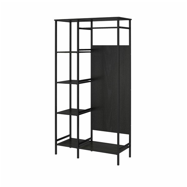 Juoda ąžuolinė spinta 95x180 cm Modine - Støraa-image-3