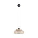 Gintarinės spalvos kabantis šviestuvas ø 35 cm su stiklo gaubtu Abella – Reality
