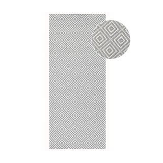 Pilkas lauko kilimas NORTHRUGS Karo, 80 x 200 cm