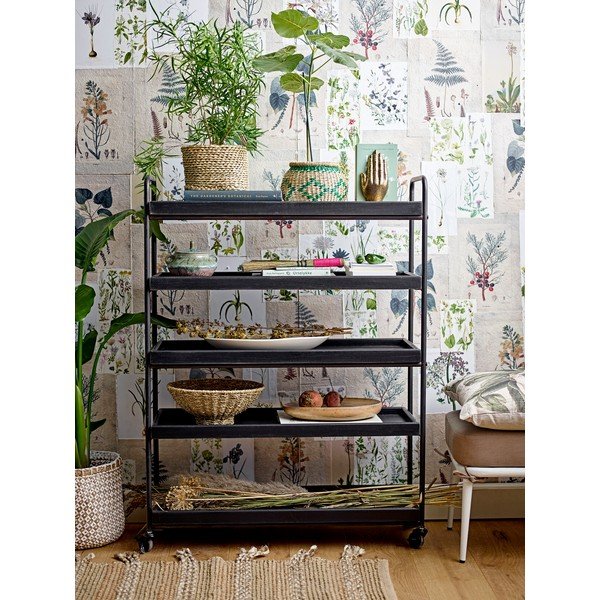 2 metalinių knygų laikiklių rinkinys Bloomingville Anders, aukštis 18 cm-image-1